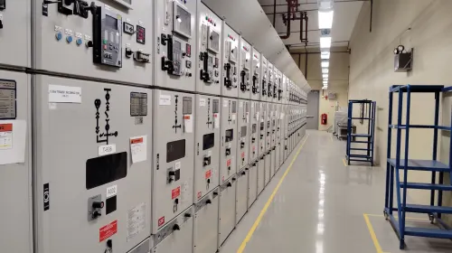 Cuarto de control eléctrico